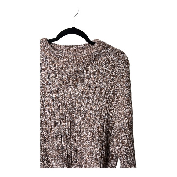 1288. UNIVERSAL THREADS LONG SLEEVE KNITTED‎ SWEATER SIZE XXL TAN/BLUE/WHITE - Picture 3 of 9